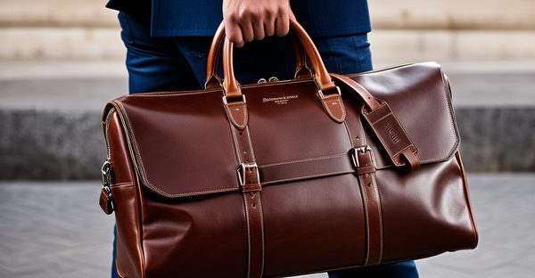 Sacs en cuir pour homme : élégance et savoir-faire français